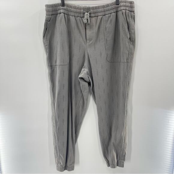 Athleta Farallon Printed Thick Jogger Spliced Majic Metropolis Grey  Size 20 - Picture 5 of 15